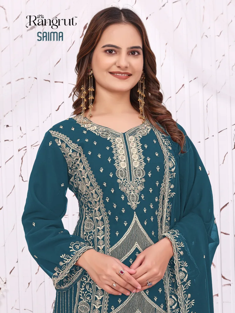 Saima By Banwery Blooming Georgette Salwar Kameez